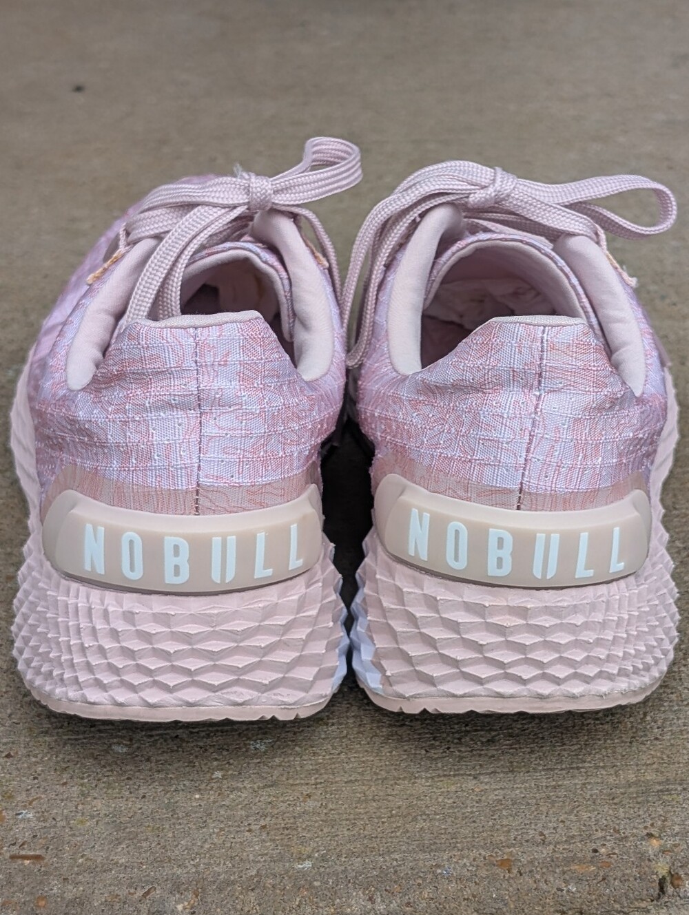 NOBULL Dusty Rose Ripstop Runners Low Top Athletic Sneakers Women’s Sz 11 M 9.5